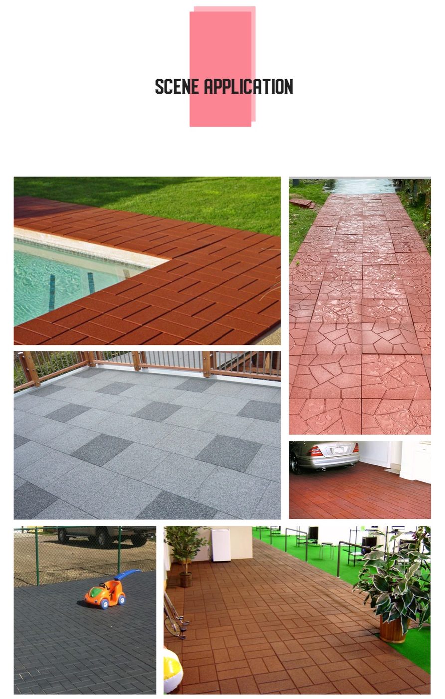 Double-sided Rubber Brick detailed technical sheet 5