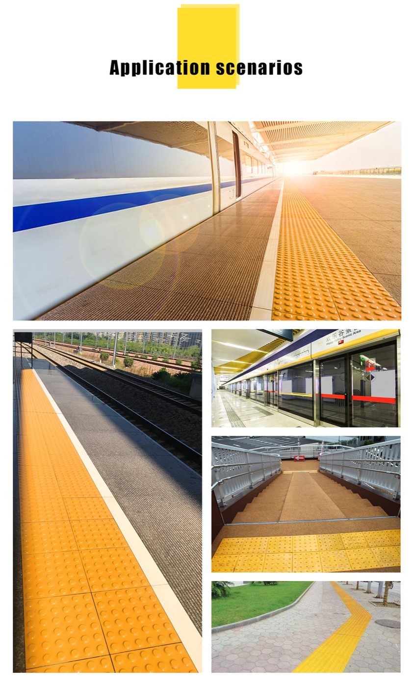 Tactile Rubber Tile(T-GR-BR-SBS) detailed technical sheet 5