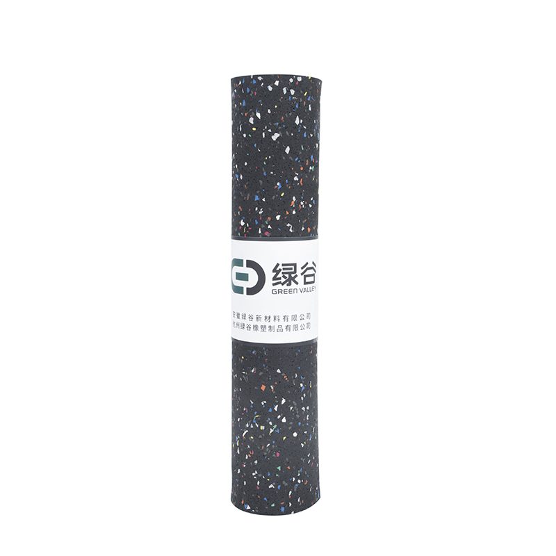 Gym Mat Rubber Roll Flooring cooperate with Nike thumb 3