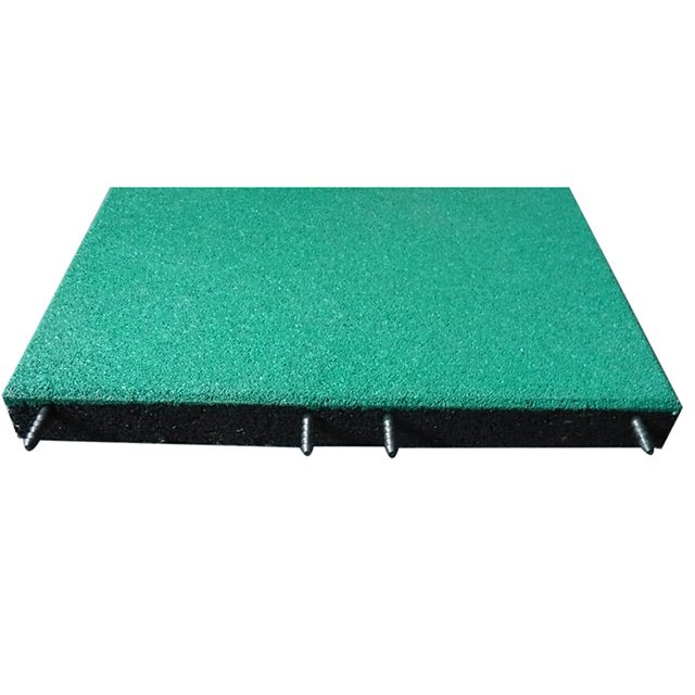 Kindergarten Rubber Brick outdoor playground rubber floor tile thumb 2