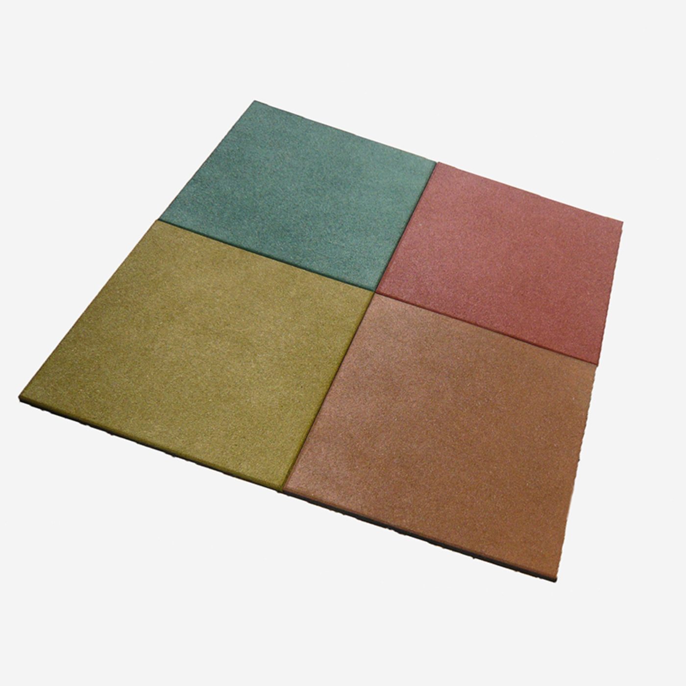 Outdoor Rubber Tile for Playground Flooring